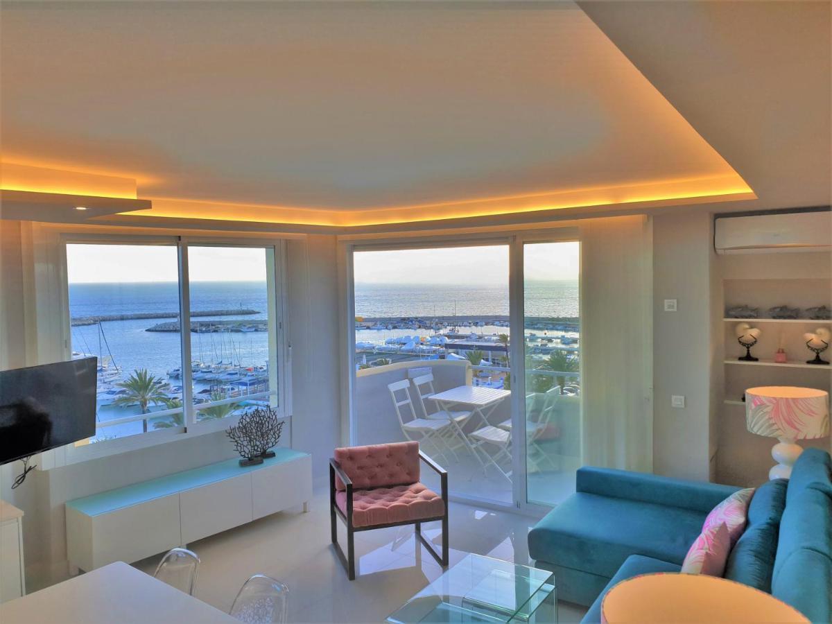 Fabulous Apartment In Front Of Sea & Marina With Incredible Views Estepona Exterior foto