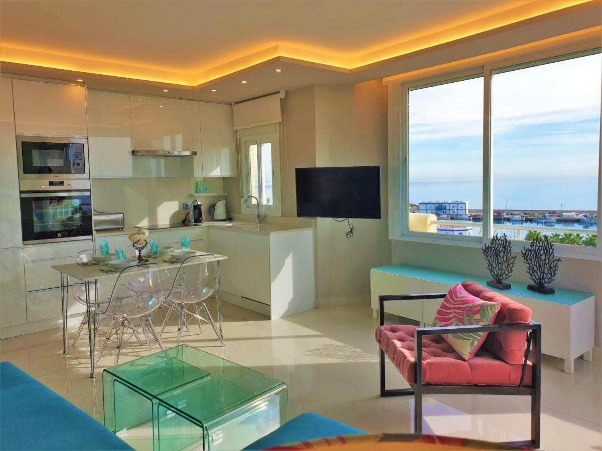 Fabulous Apartment In Front Of Sea & Marina With Incredible Views Estepona Exterior foto